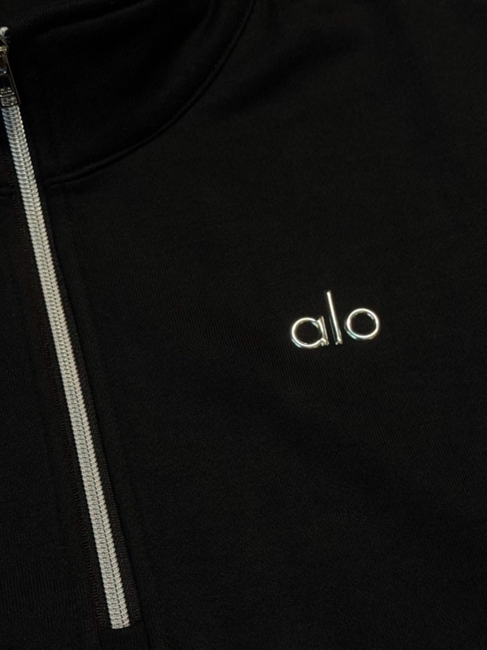 ALO Yoga Accodale Unisex Quarter Zip Full Zip Fleece Pullover - Picture 4 of 7